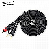 TY-1363 3.5mm Male to 2x RCA Male audio cable